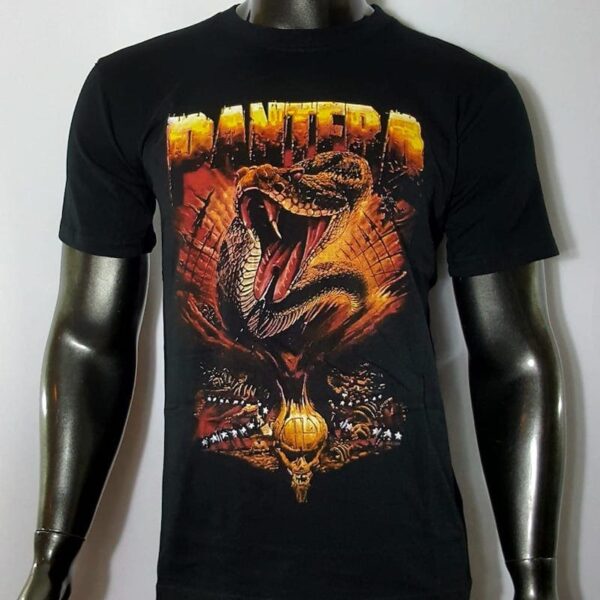 polera manga corta pantera