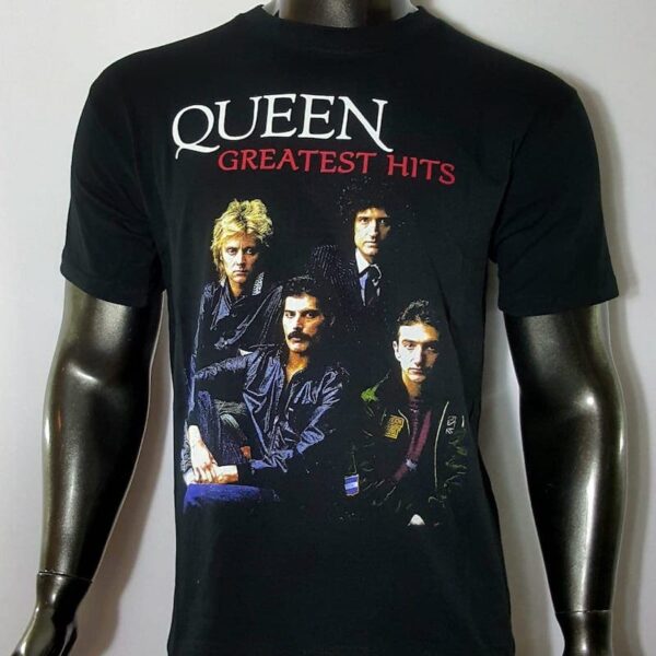 polera manga corta queen greatest hits