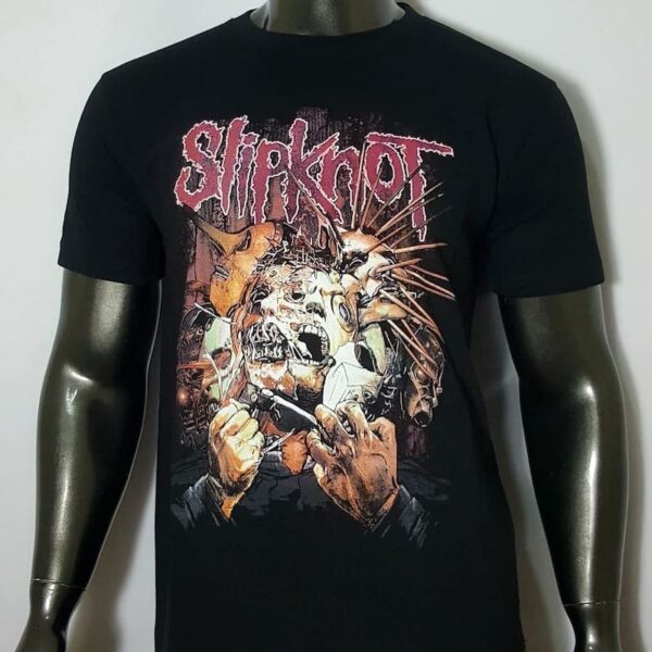 polera manga corta slipknot