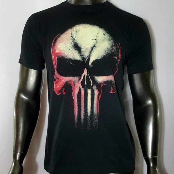 polera manga corta the punisher