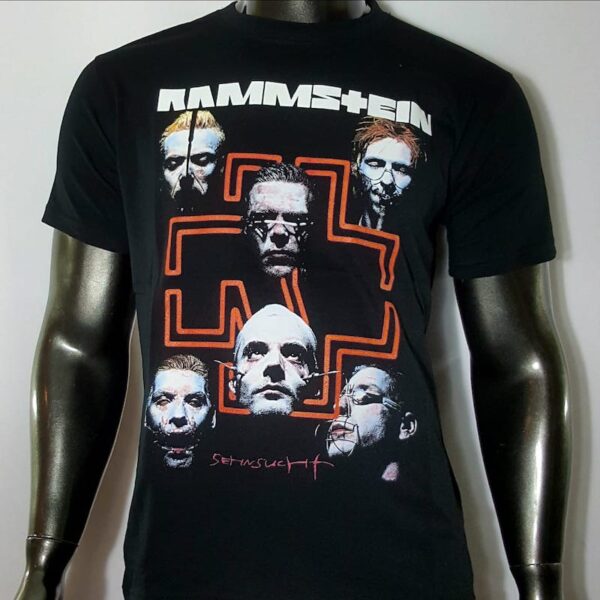 polera manga corta rammstein
