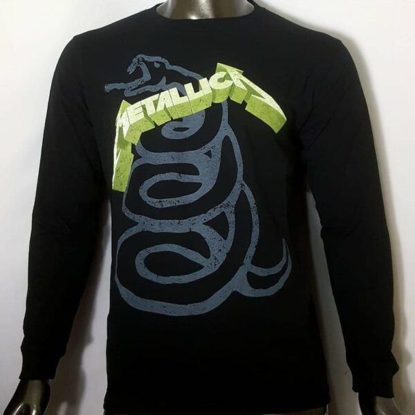 polera manga larga metallica black album