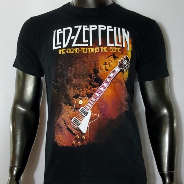 polera manga corta led zeppelin the song remains the same