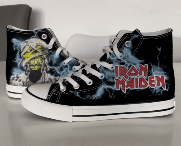 zapatilla iron maiden mummy
