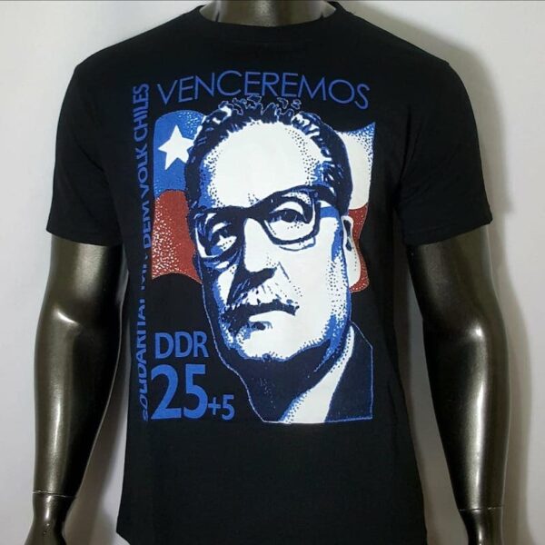 polera manga corta salvador allende