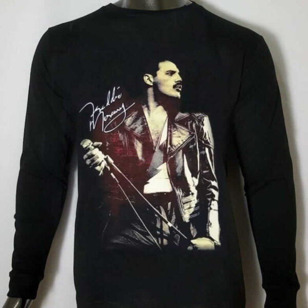 polera manga larga freddie mercury