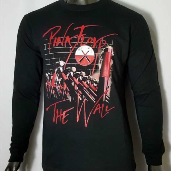 polera manga larga pink floyd the wall