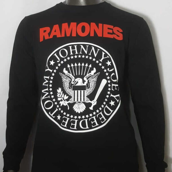 polera manga larga ramones