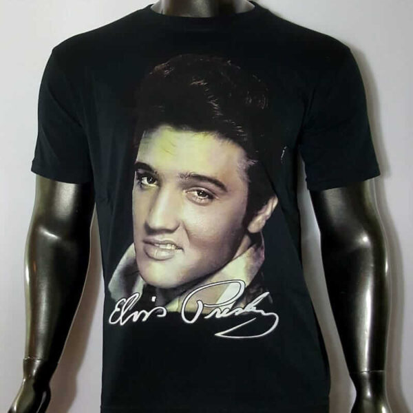 polera manga corta elvis presley