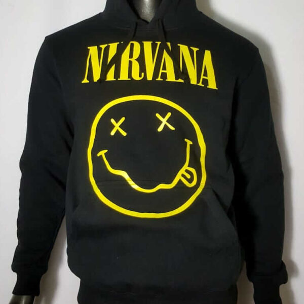 poleron canguro nirvana smiley