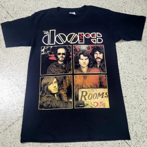 polera manga corta the doors rooms