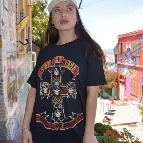 polera guns n roses appetite for desctruction