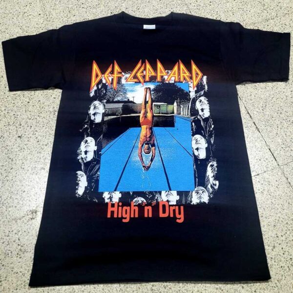 polera def leppard high n dry