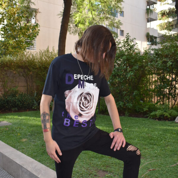 polera depeche mode the best of