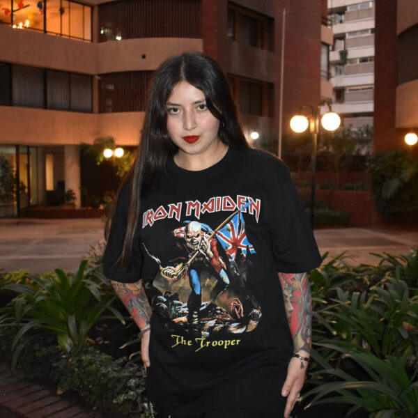 polera iron maiden the trooper