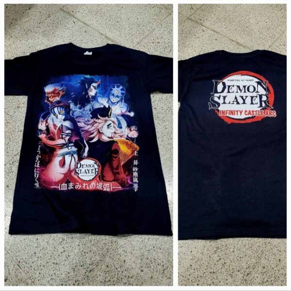 polera demon slayer personajes